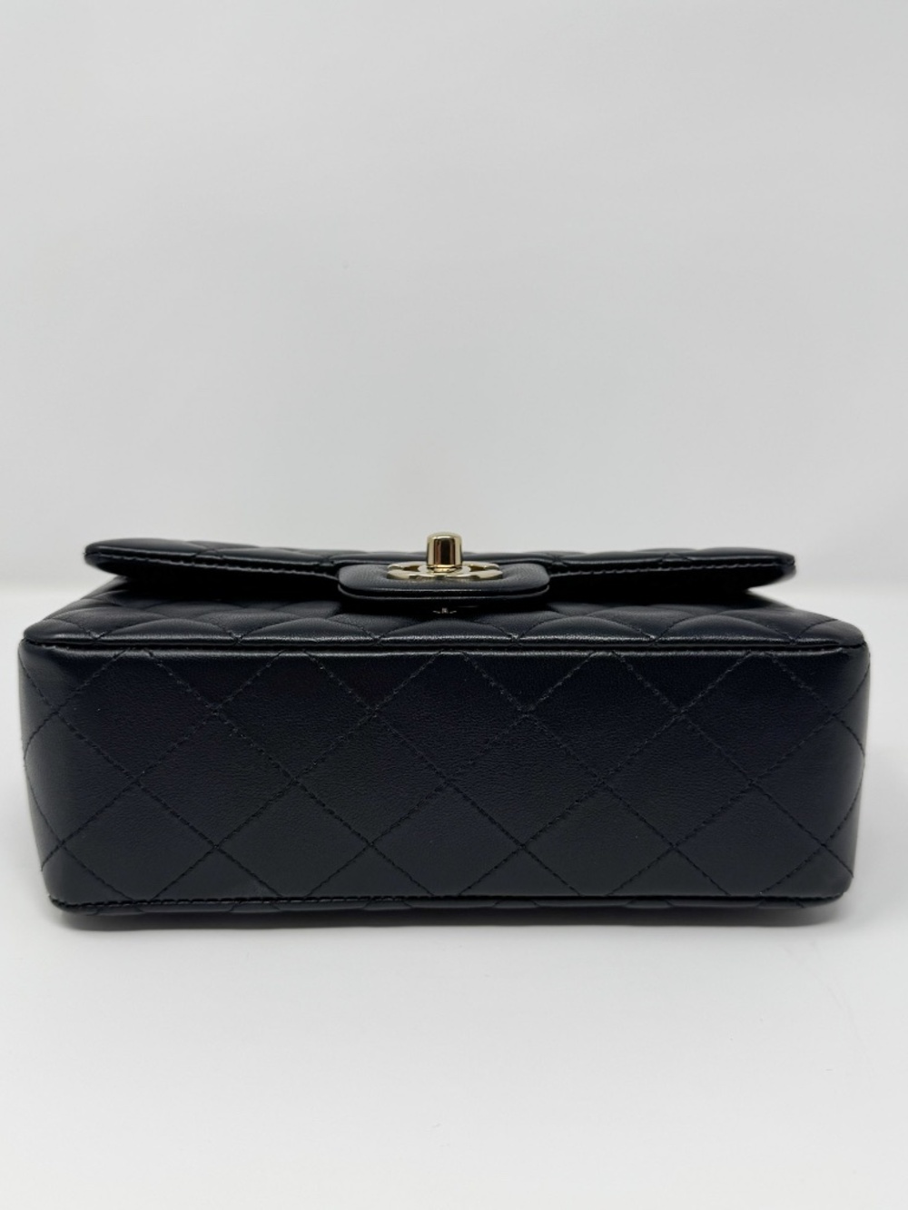 Chanel Lambskin Mini Rectangular Classic Flap Black - Picture 5 of 12